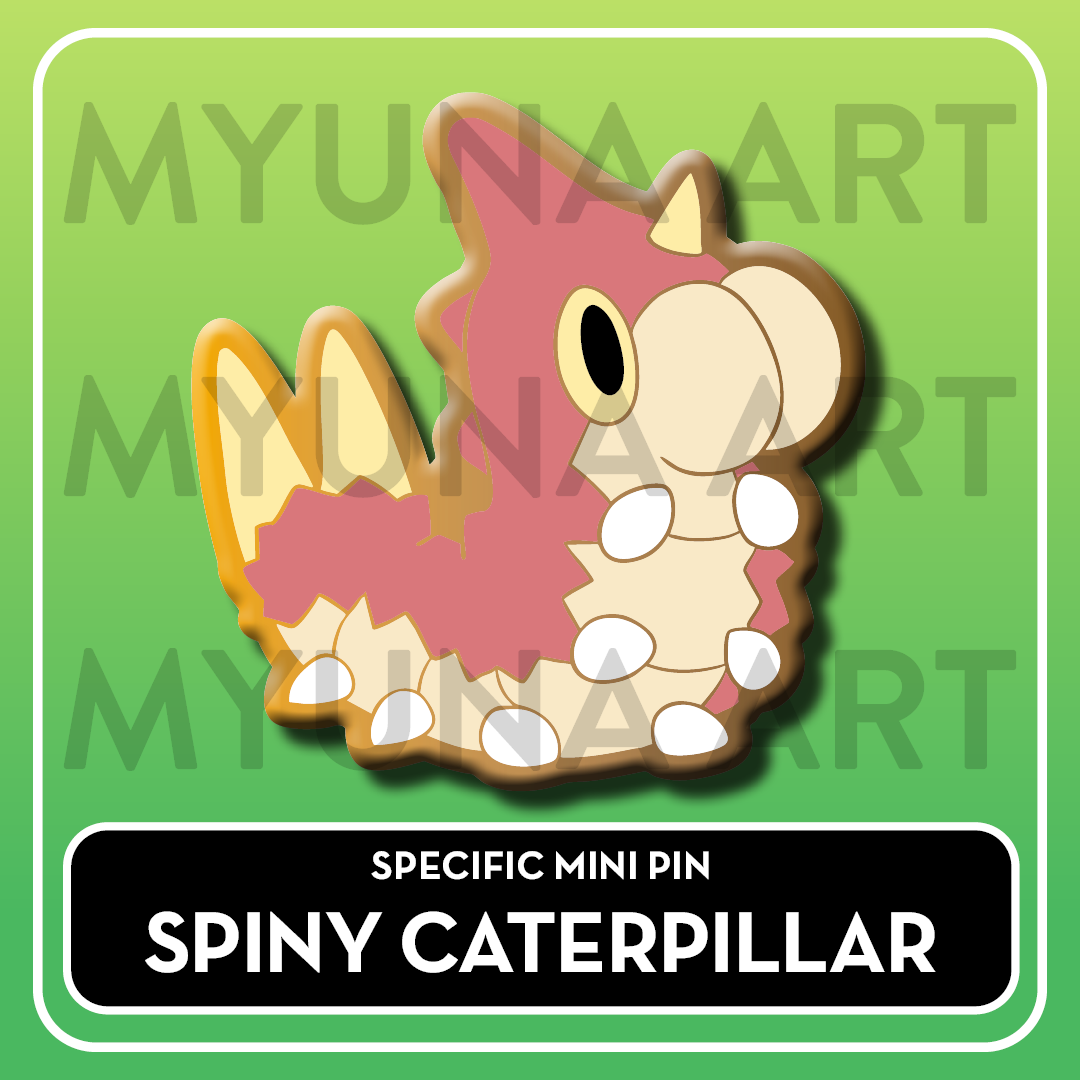 Bug Type Friends - Myuna's Mystery Mix Gacha Mini Pins