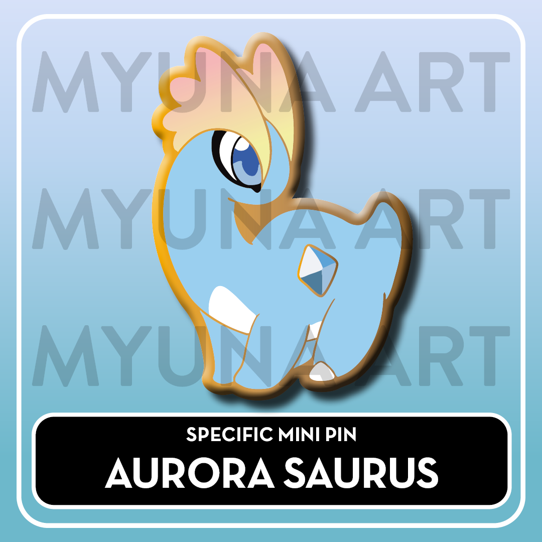 PREORDER Ice Type Friends - Myuna's Mystery Mix Gacha Mini Pins