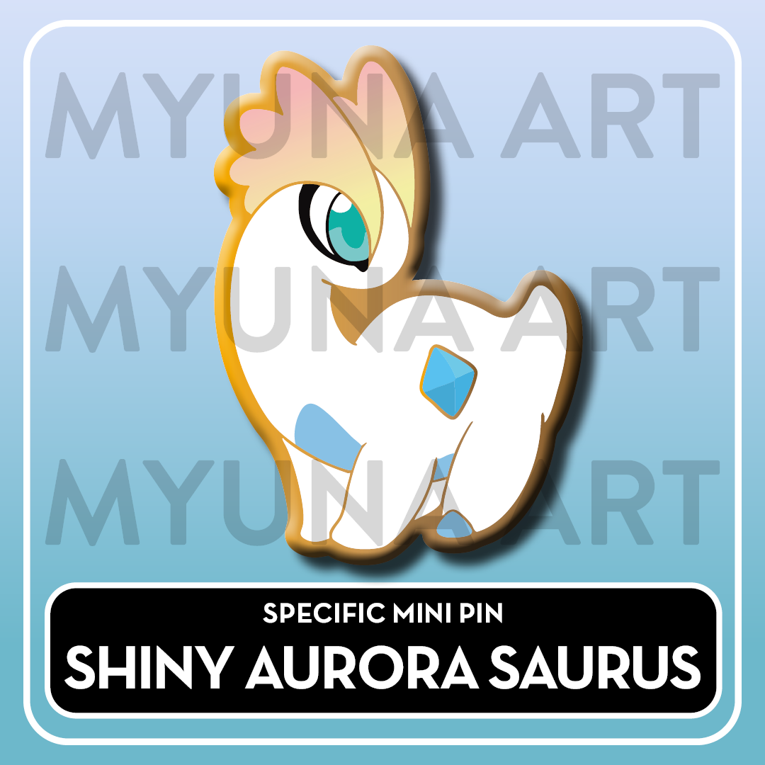 PREORDER Ice Type Friends - Myuna's Mystery Mix Gacha Mini Pins