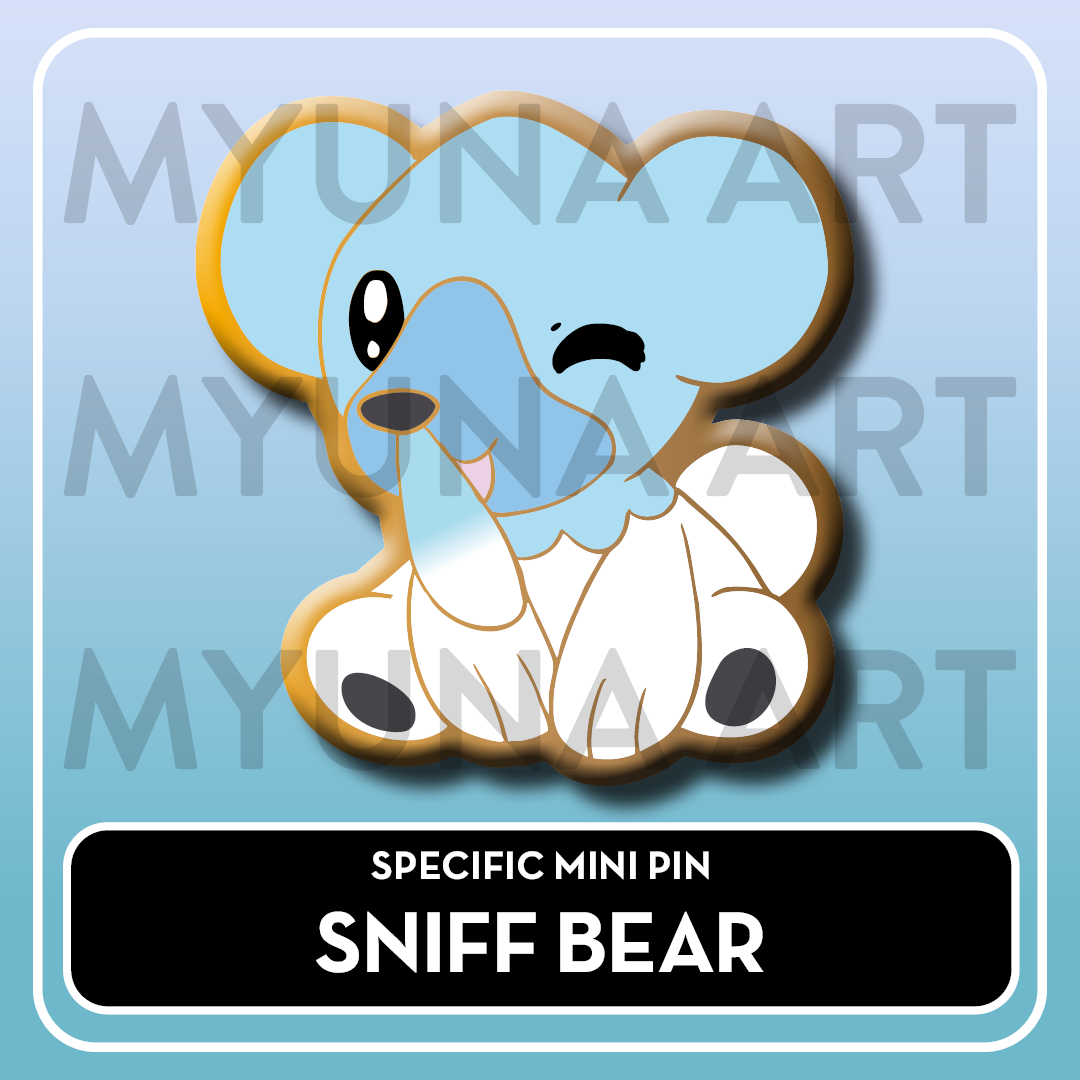 PREORDER Ice Type Friends - Myuna's Mystery Mix Gacha Mini Pins