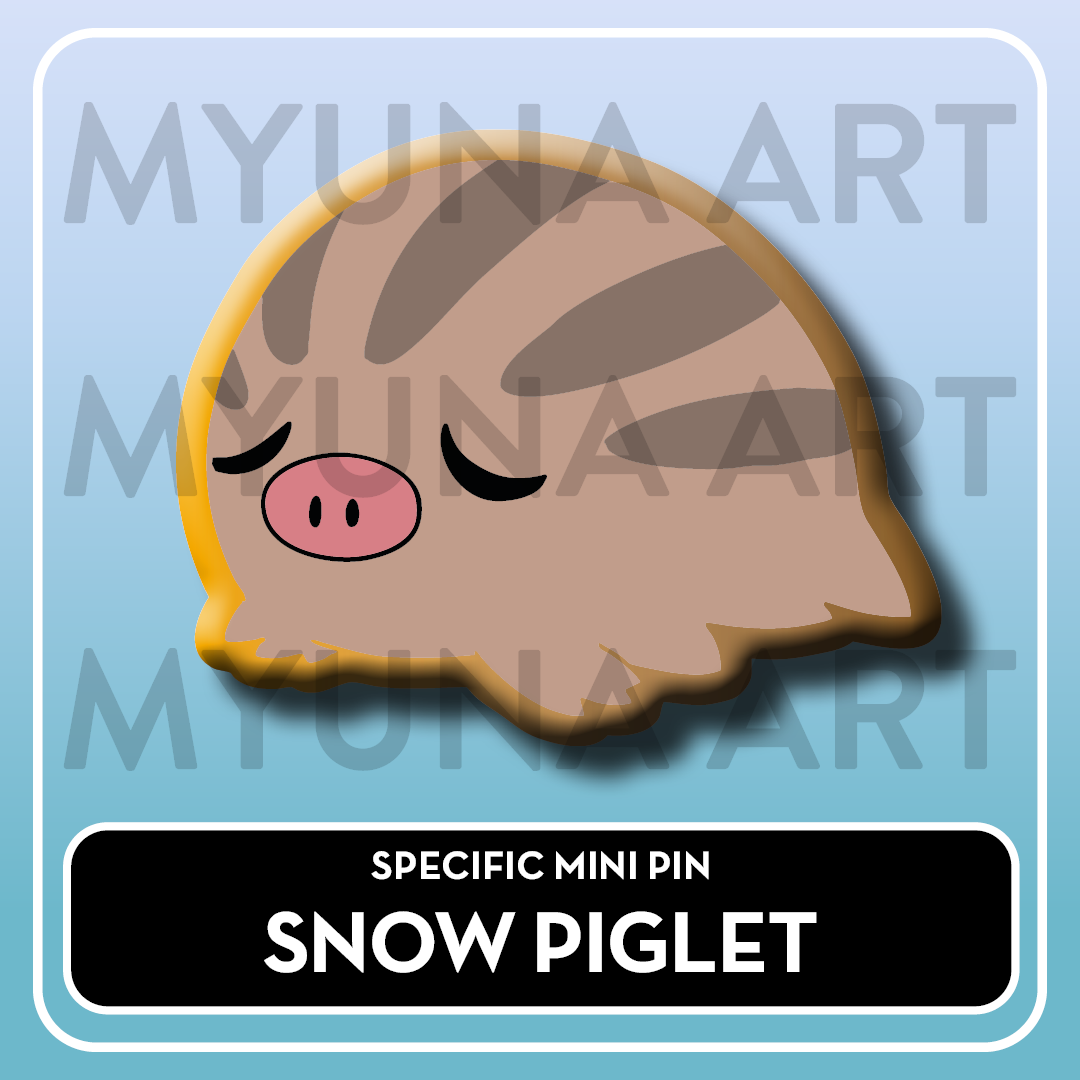 PREORDER Ice Type Friends - Myuna's Mystery Mix Gacha Mini Pins