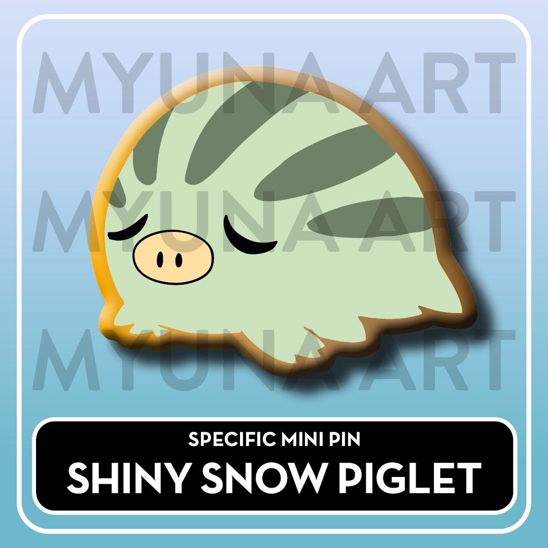 PREORDER Ice Type Friends - Myuna's Mystery Mix Gacha Mini Pins
