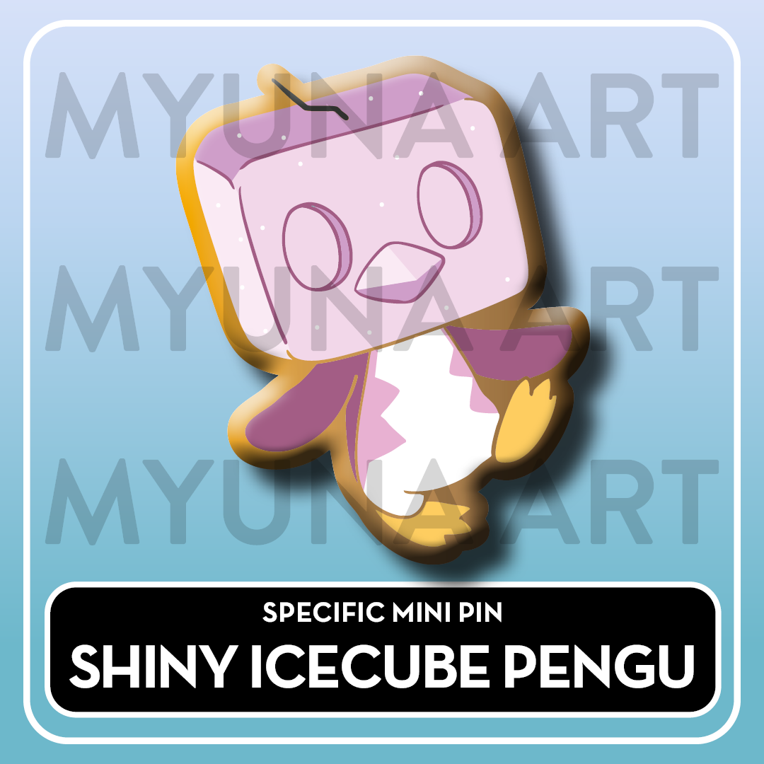PREORDER Ice Type Friends - Myuna's Mystery Mix Gacha Mini Pins
