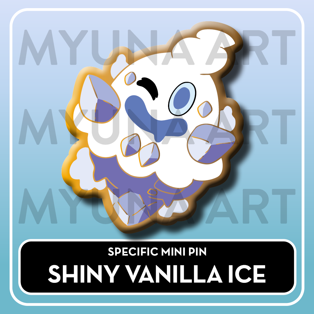 PREORDER Ice Type Friends - Myuna's Mystery Mix Gacha Mini Pins