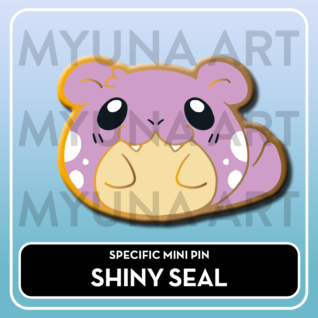 PREORDER Ice Type Friends - Myuna's Mystery Mix Gacha Mini Pins
