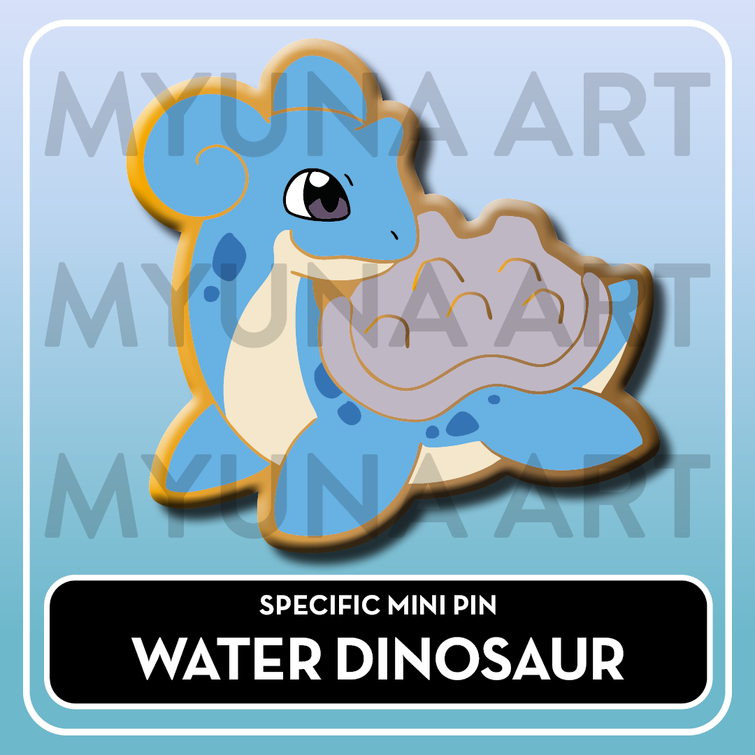 PREORDER Ice Type Friends - Myuna's Mystery Mix Gacha Mini Pins