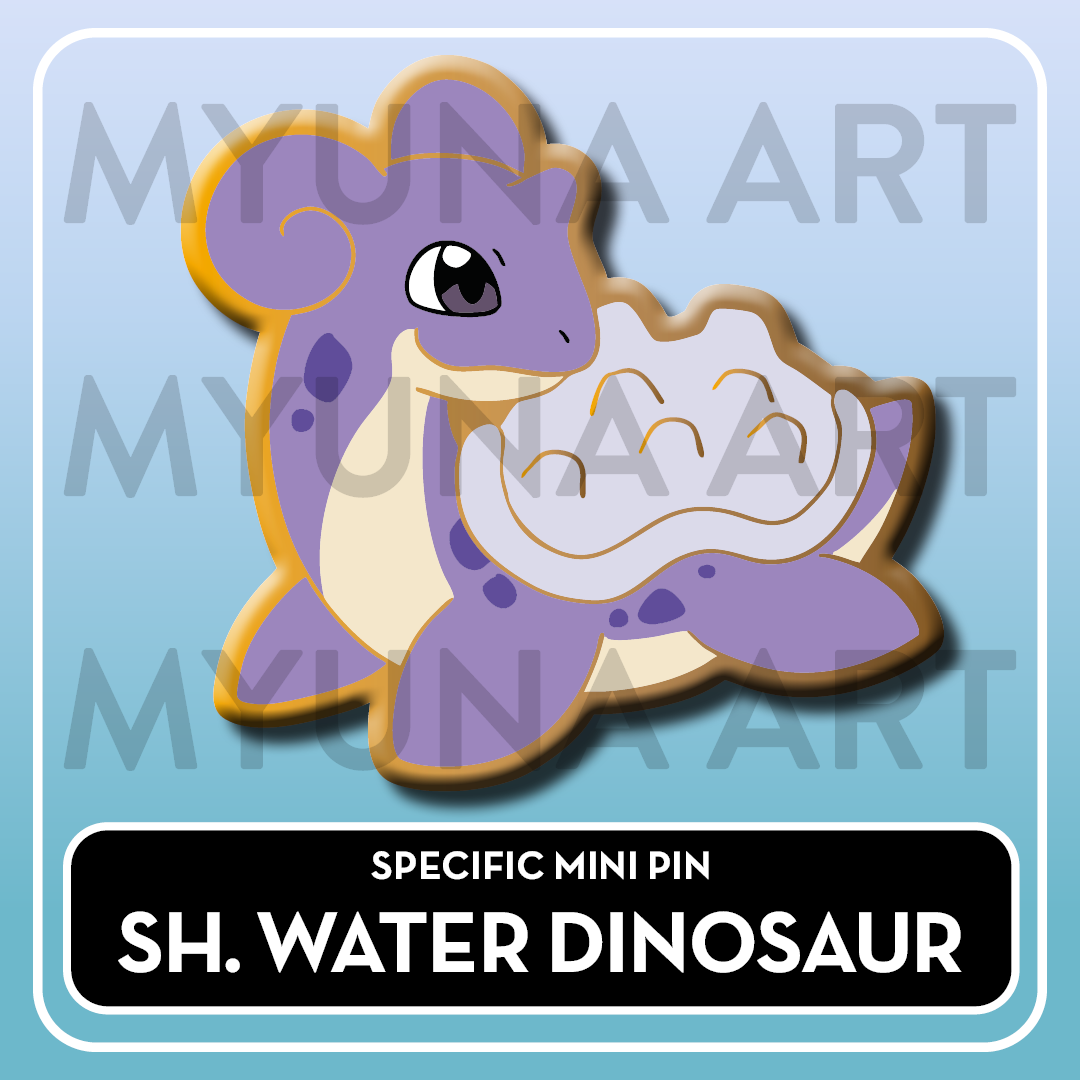 PREORDER Ice Type Friends - Myuna's Mystery Mix Gacha Mini Pins