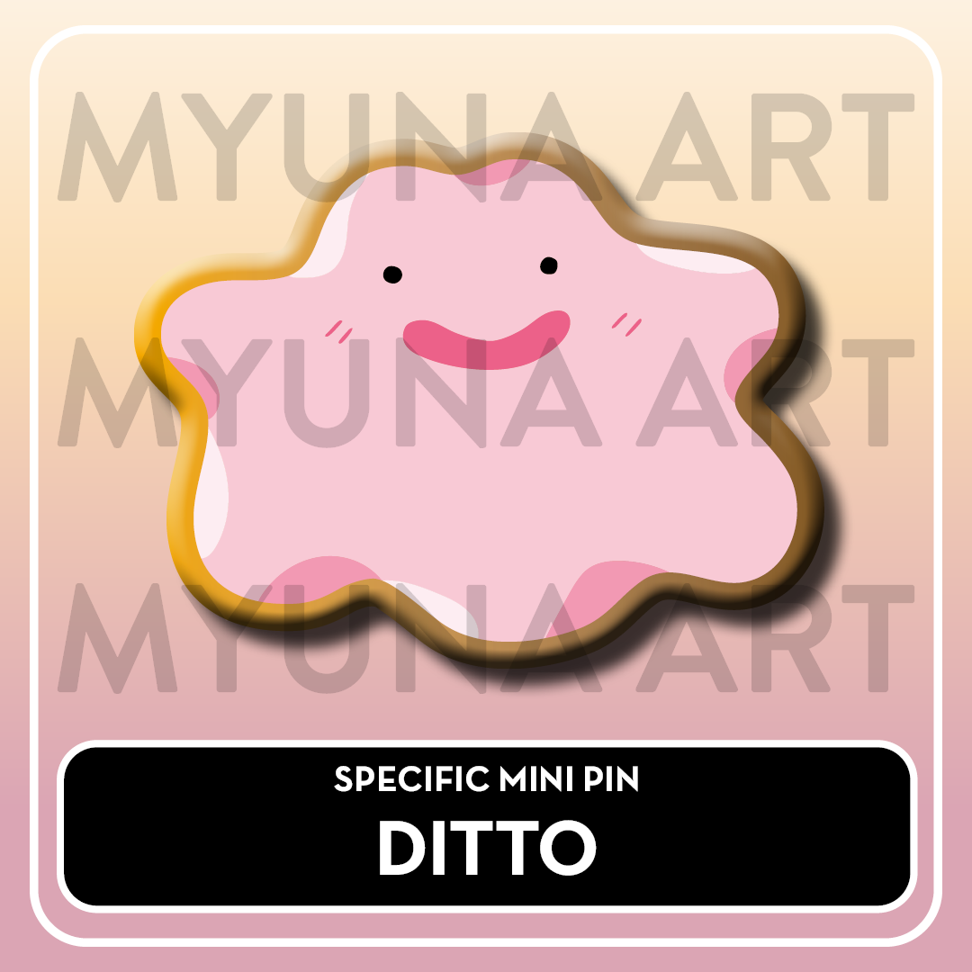 PREORDER Normal Type Friends - Myuna's Mystery Mix Gacha Mini Pins