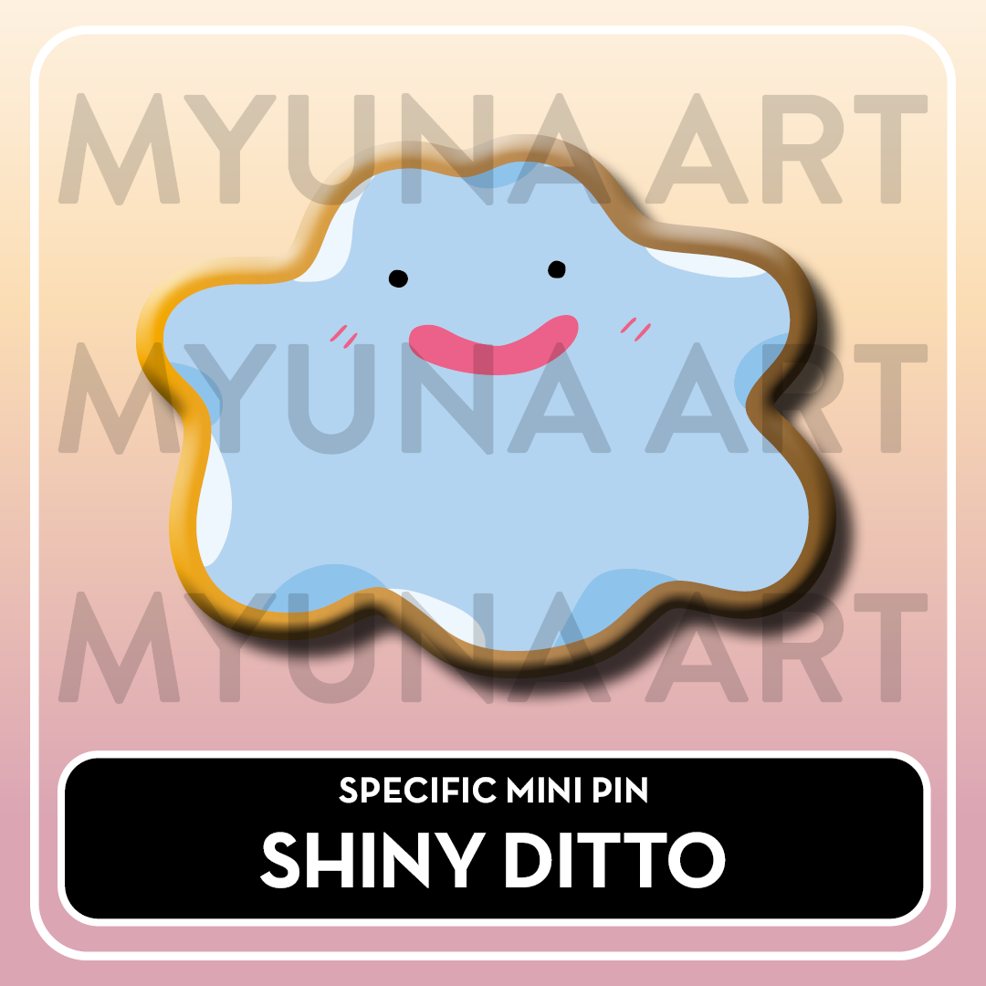 PREORDER Normal Type Friends - Myuna's Mystery Mix Gacha Mini Pins