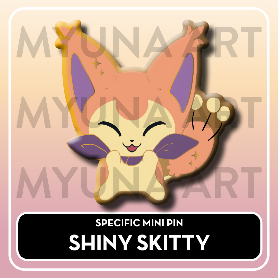 PREORDER Normal Type Friends - Myuna's Mystery Mix Gacha Mini Pins