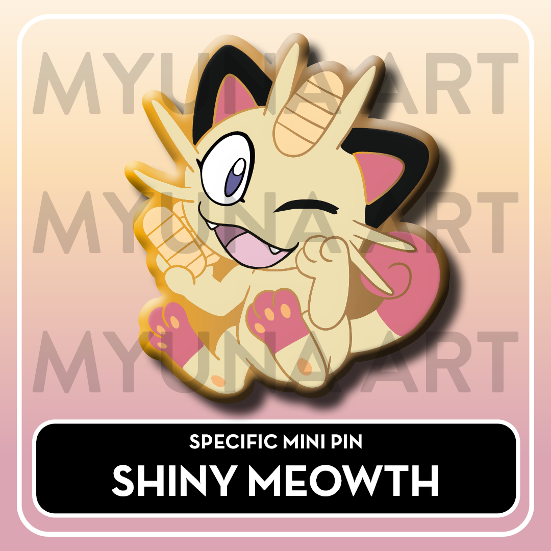 PREORDER Normal Type Friends - Myuna's Mystery Mix Gacha Mini Pins