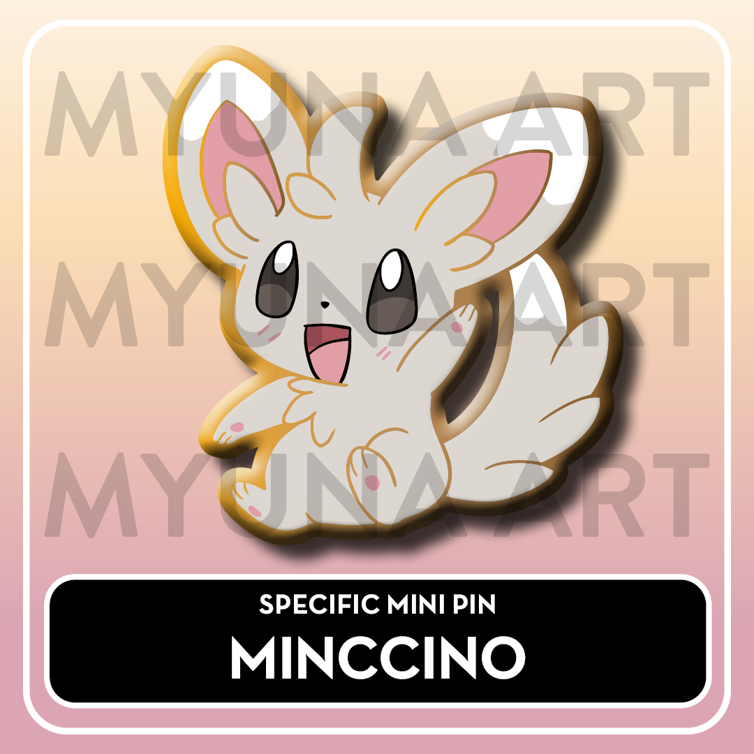 PREORDER Normal Type Friends - Myuna's Mystery Mix Gacha Mini Pins