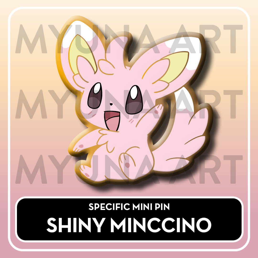 PREORDER Normal Type Friends - Myuna's Mystery Mix Gacha Mini Pins