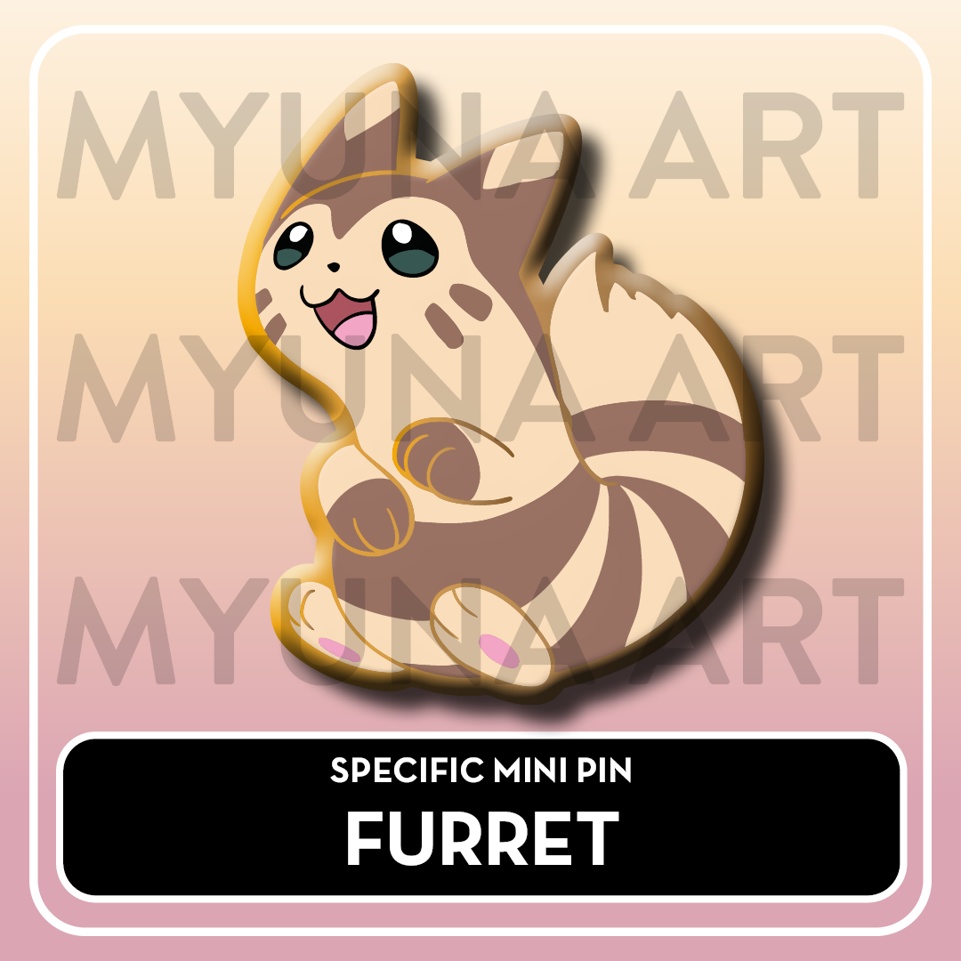 PREORDER Normal Type Friends - Myuna's Mystery Mix Gacha Mini Pins