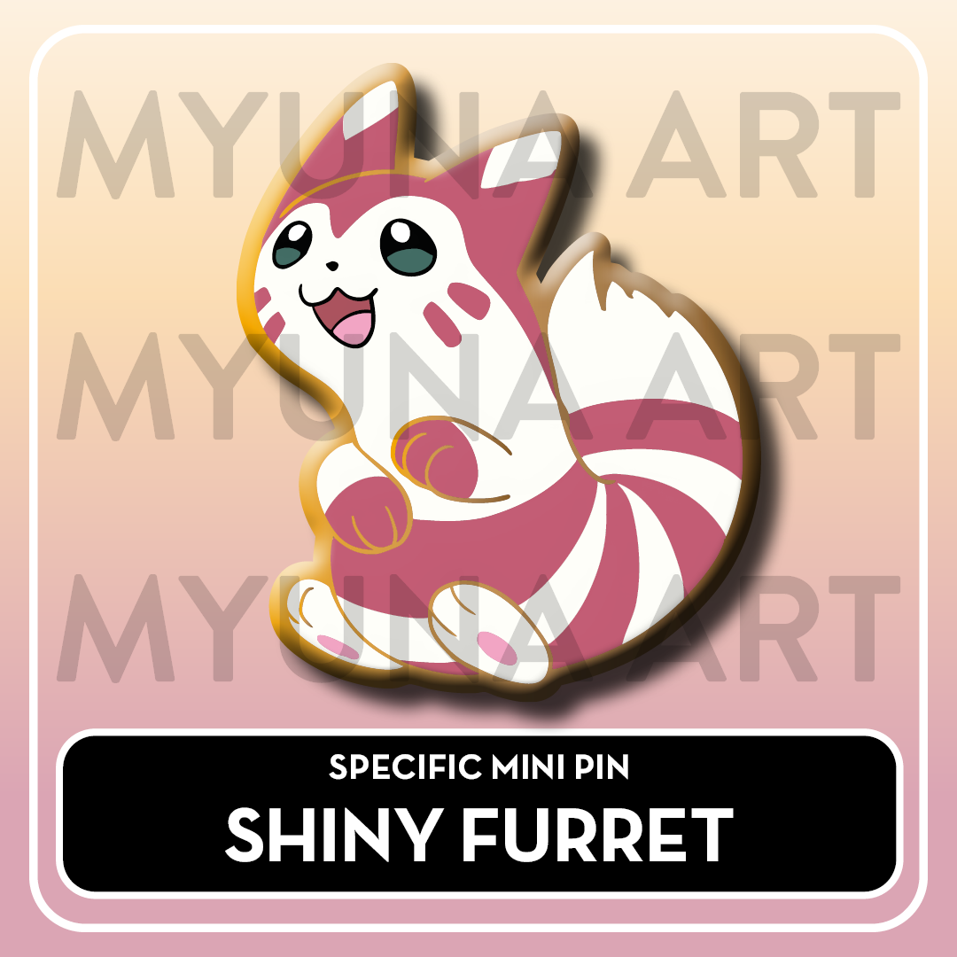 PREORDER Normal Type Friends - Myuna's Mystery Mix Gacha Mini Pins