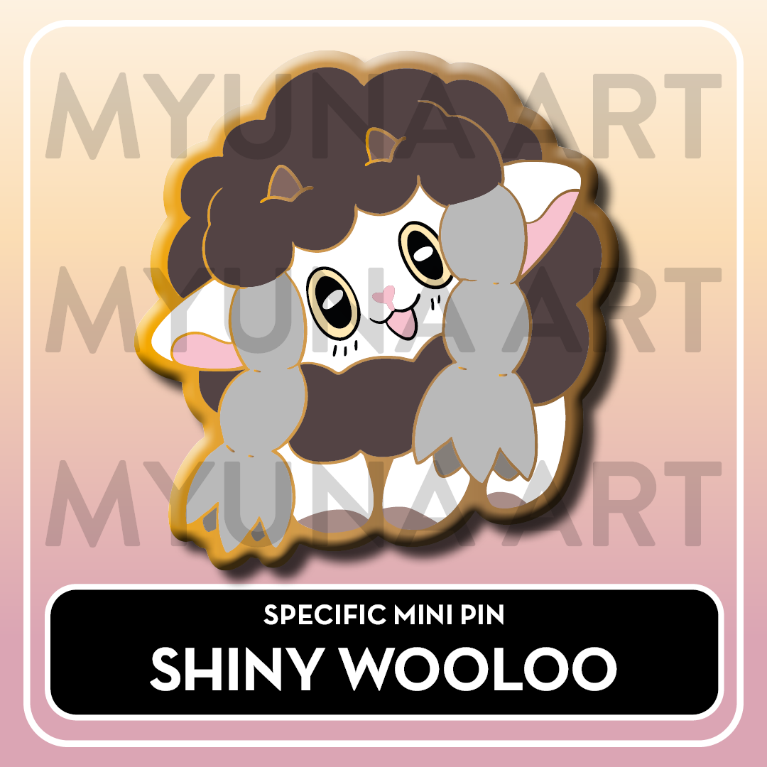 PREORDER Normal Type Friends - Myuna's Mystery Mix Gacha Mini Pins