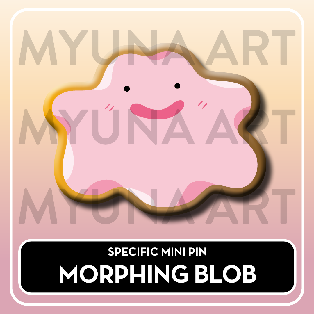 PREORDER Normal Type Friends - Myuna's Mystery Mix Gacha Mini Pins