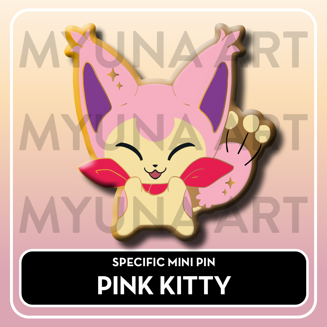PREORDER Normal Type Friends - Myuna's Mystery Mix Gacha Mini Pins