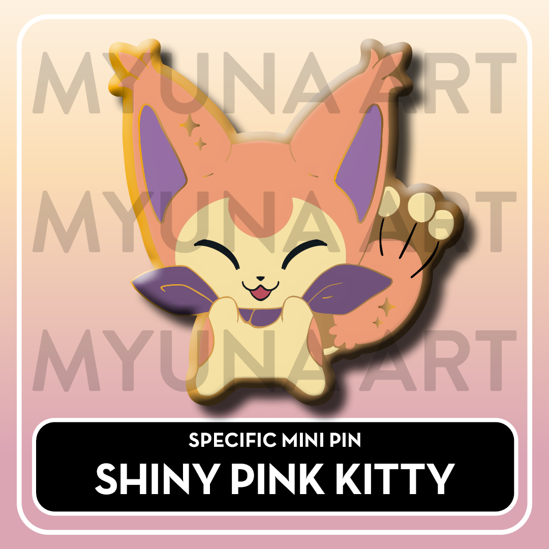 PREORDER Normal Type Friends - Myuna's Mystery Mix Gacha Mini Pins