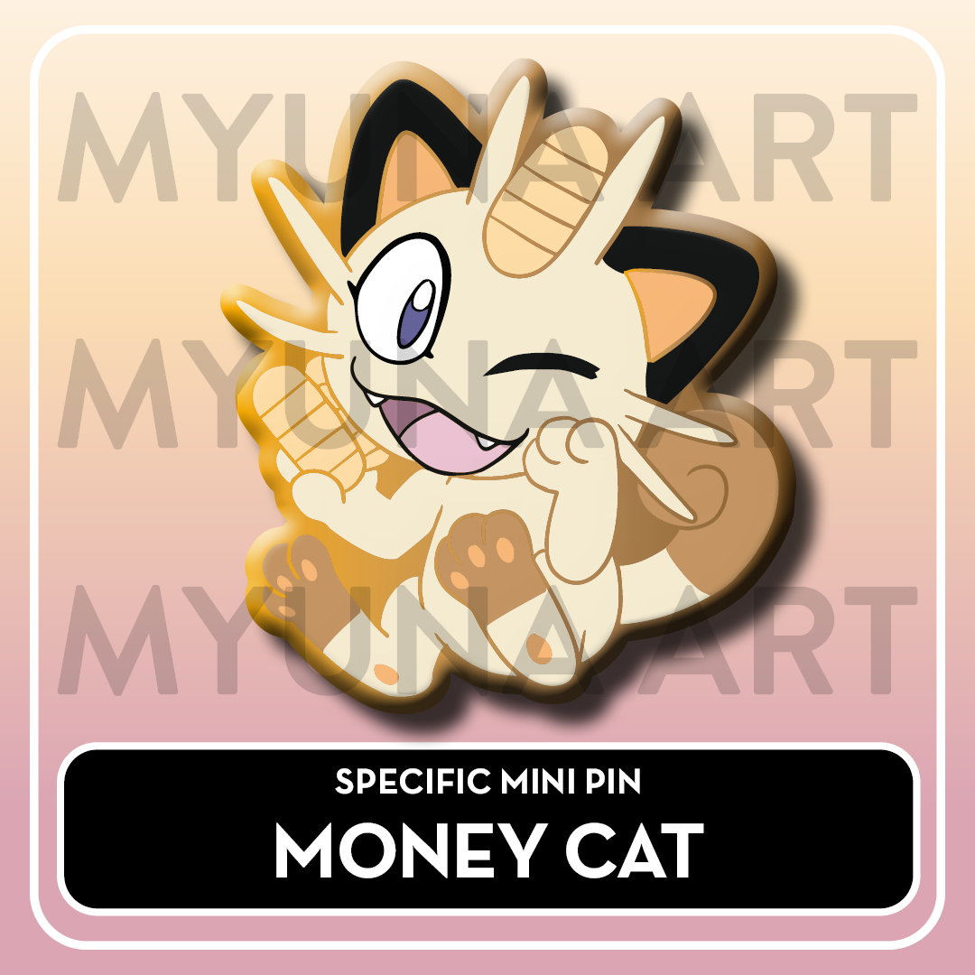 PREORDER Normal Type Friends - Myuna's Mystery Mix Gacha Mini Pins