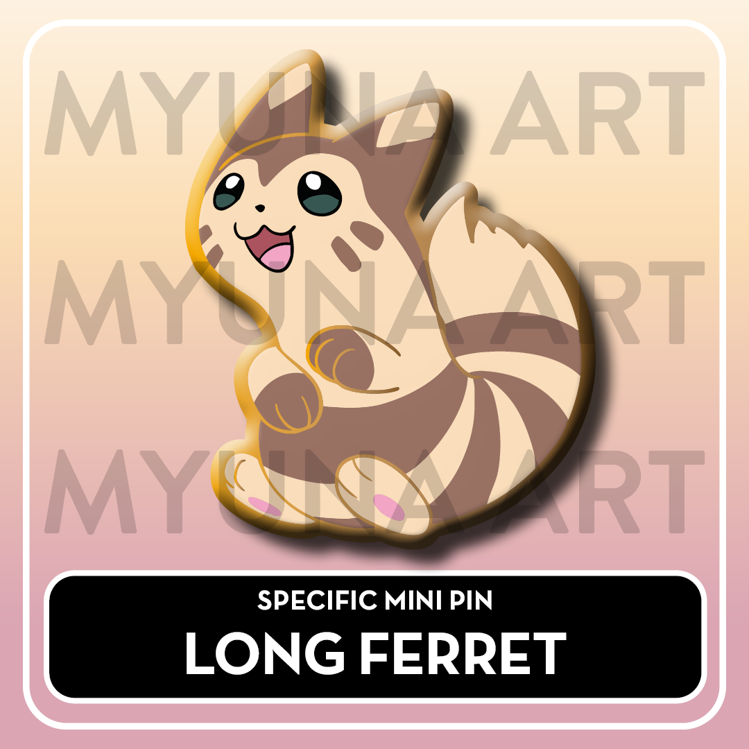 PREORDER Normal Type Friends - Myuna's Mystery Mix Gacha Mini Pins