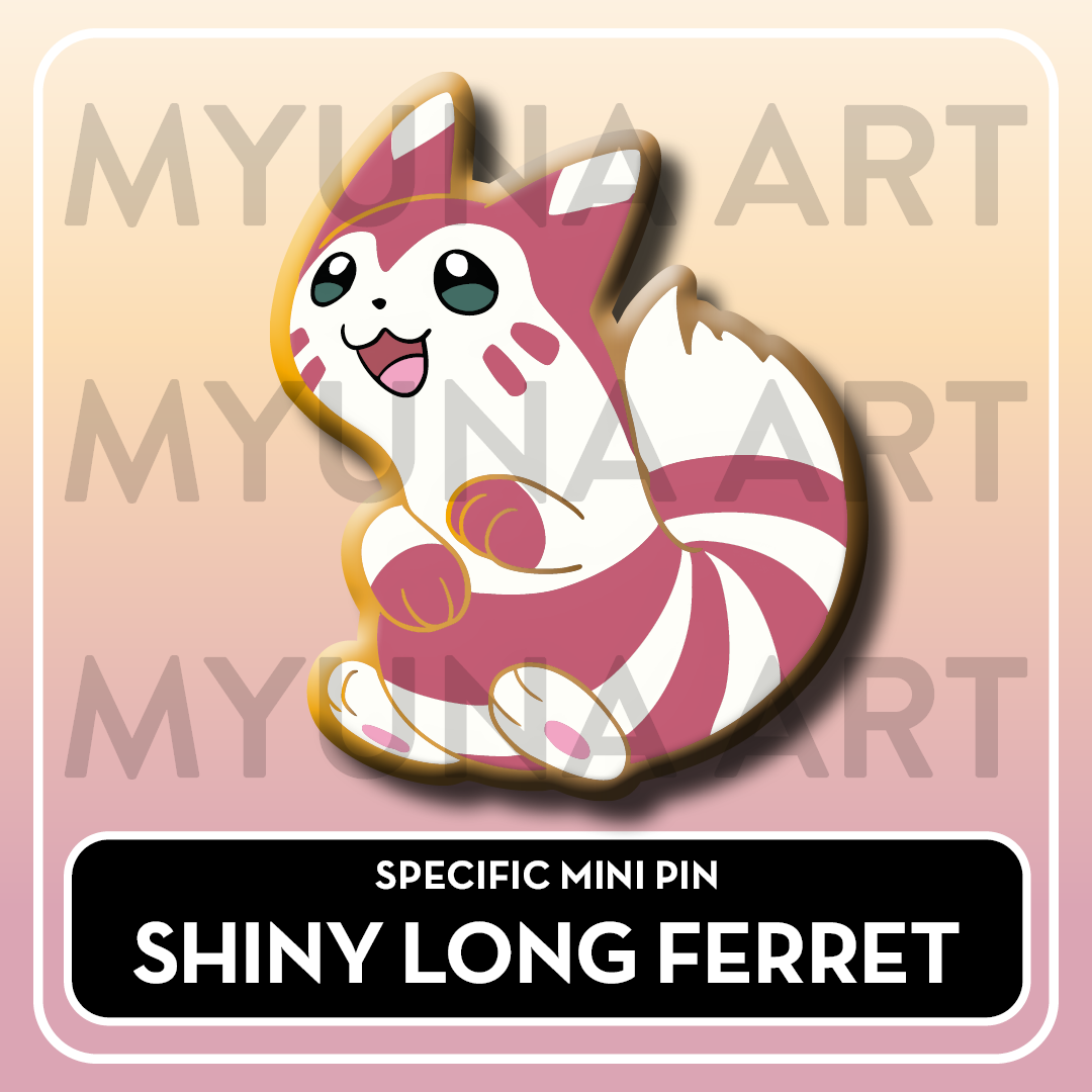 PREORDER Normal Type Friends - Myuna's Mystery Mix Gacha Mini Pins