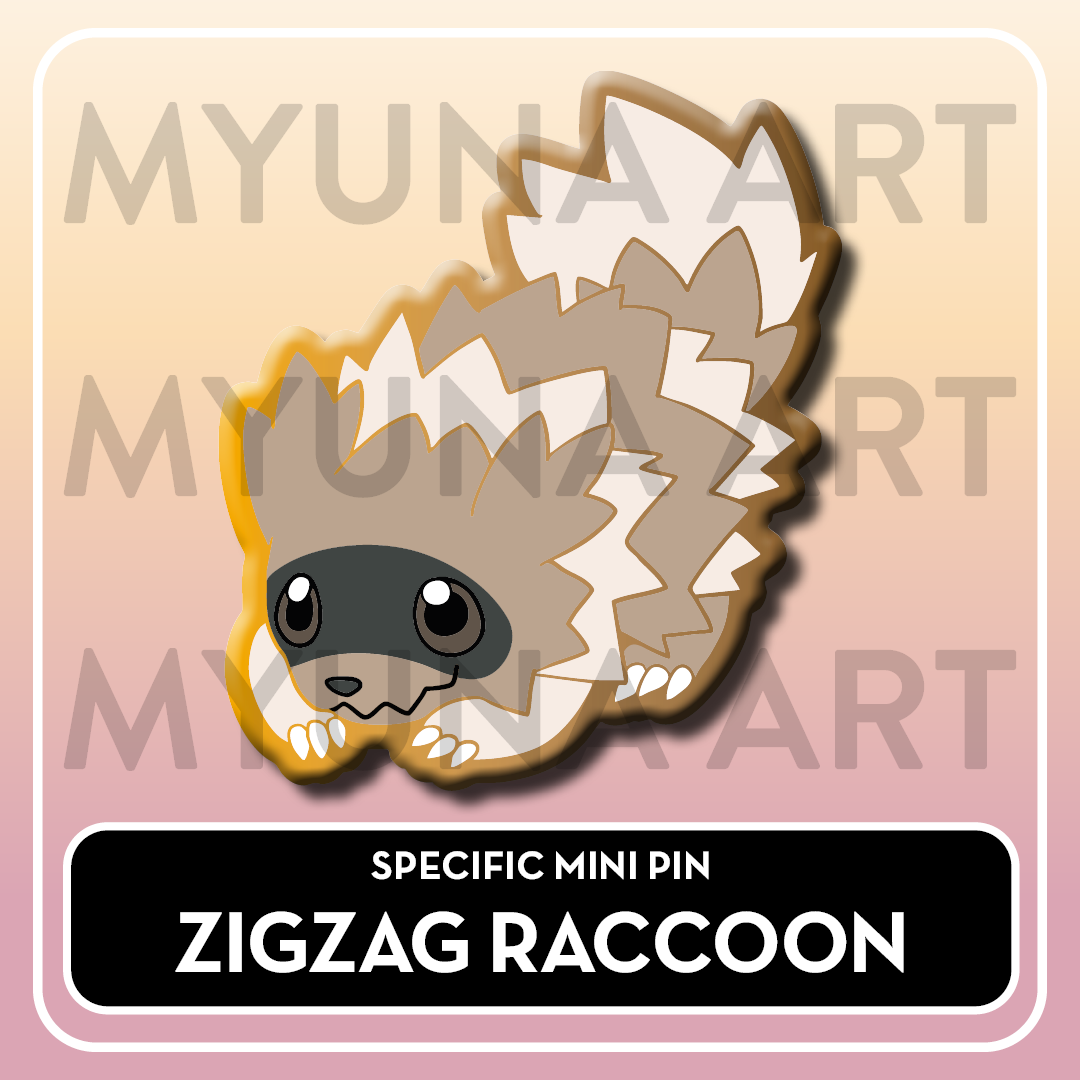 PREORDER Normal Type Friends - Myuna's Mystery Mix Gacha Mini Pins