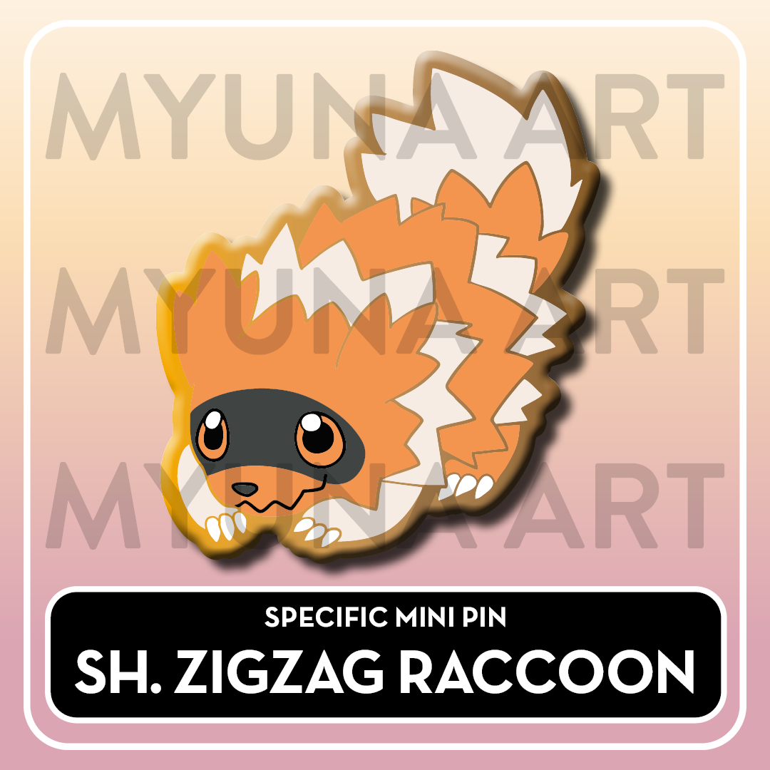 PREORDER Normal Type Friends - Myuna's Mystery Mix Gacha Mini Pins