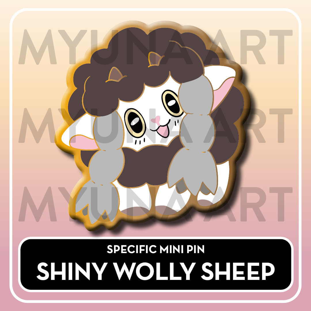 PREORDER Normal Type Friends - Myuna's Mystery Mix Gacha Mini Pins