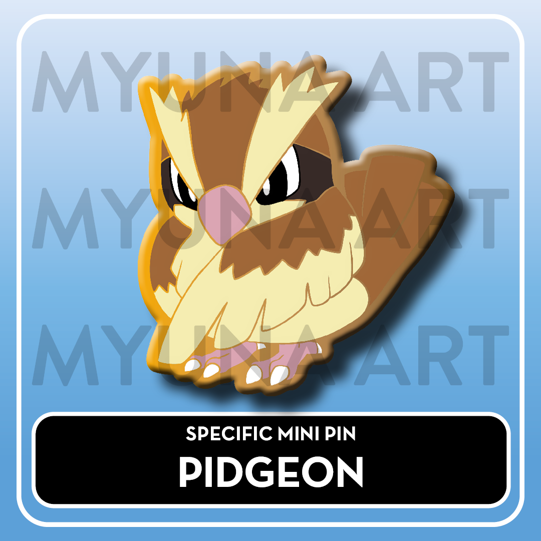 PREORDER Flying Type Friends - Myuna's Mystery Mix Gacha Mini Pins