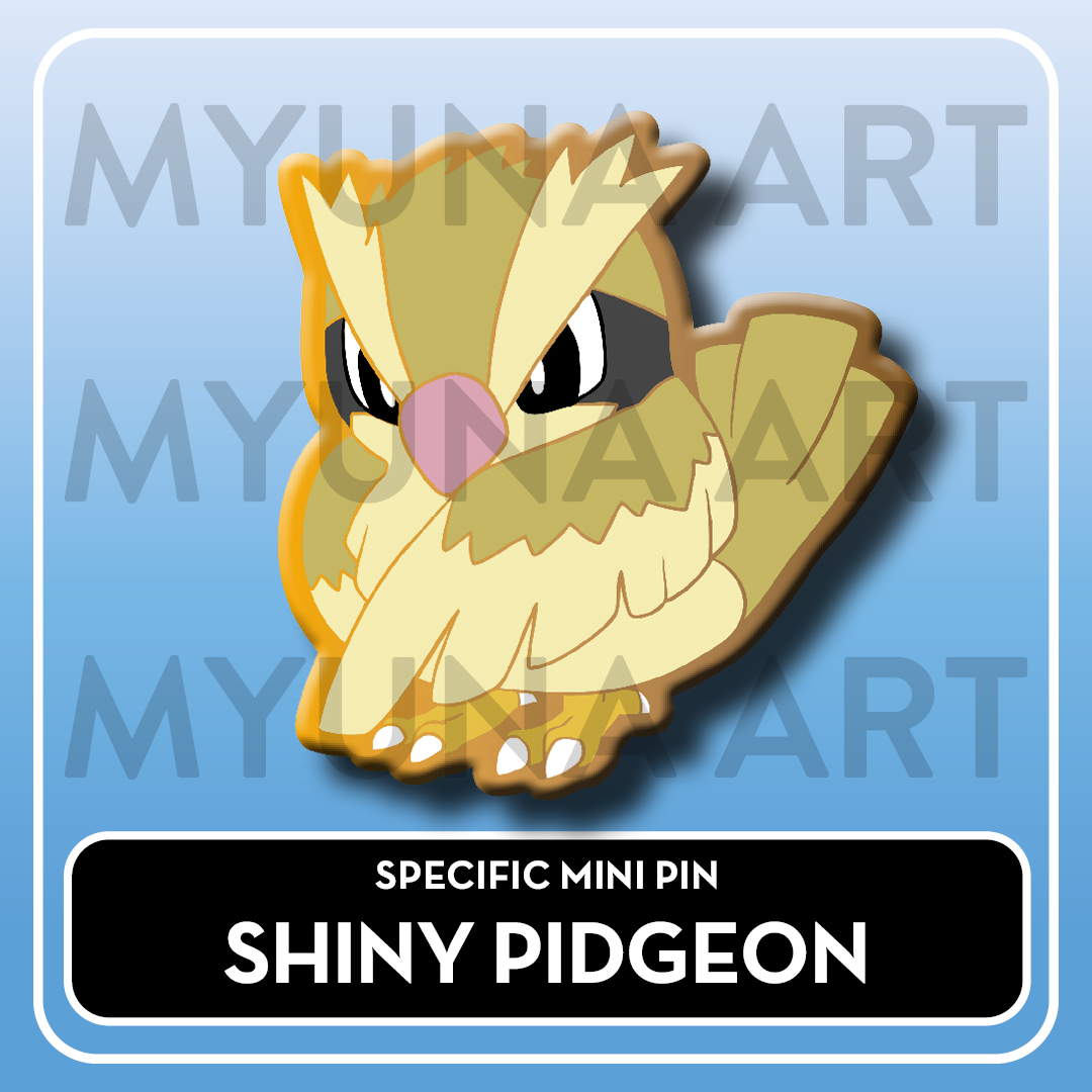 PREORDER Flying Type Friends - Myuna's Mystery Mix Gacha Mini Pins