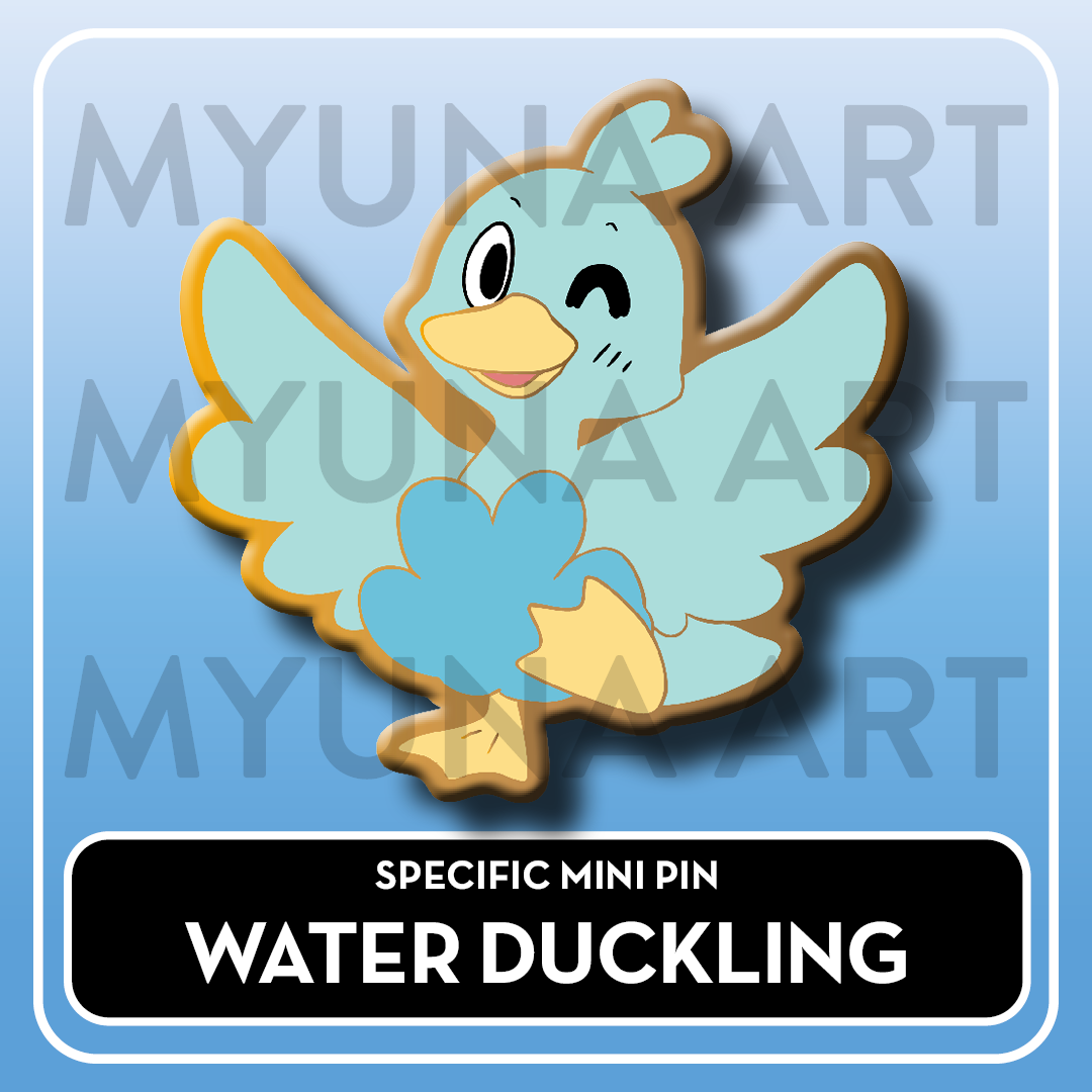 PREORDER Flying Type Friends - Myuna's Mystery Mix Gacha Mini Pins