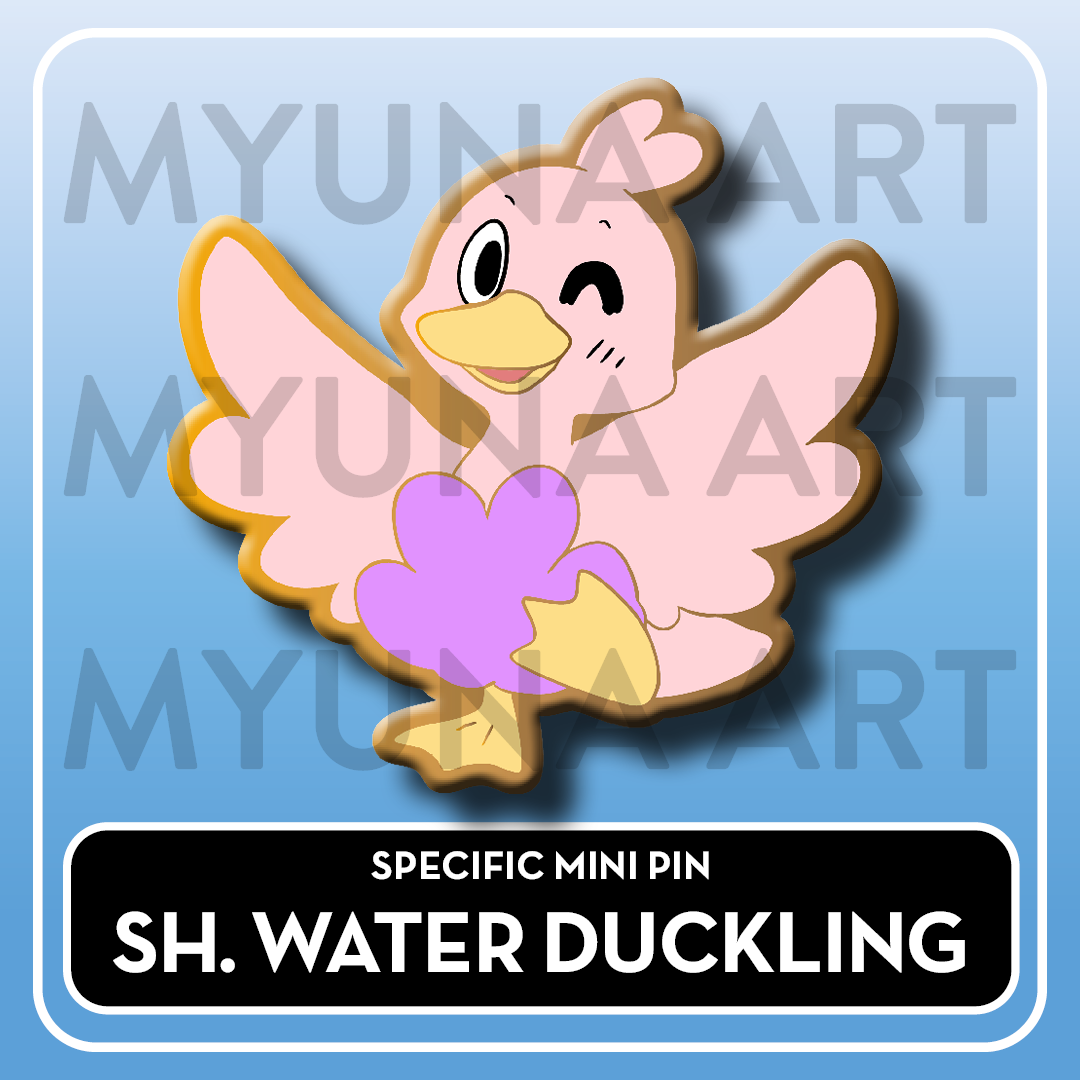 PREORDER Flying Type Friends - Myuna's Mystery Mix Gacha Mini Pins