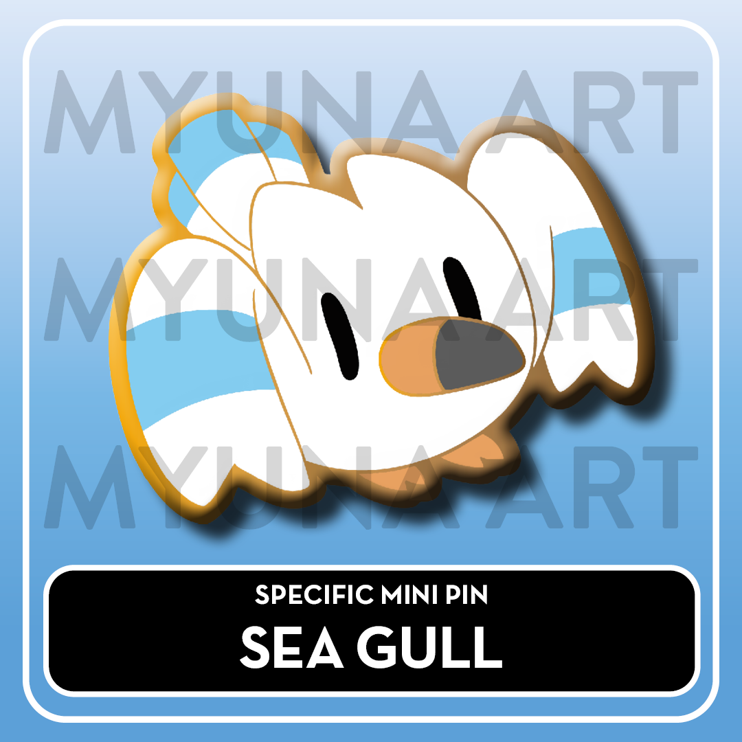 PREORDER Flying Type Friends - Myuna's Mystery Mix Gacha Mini Pins