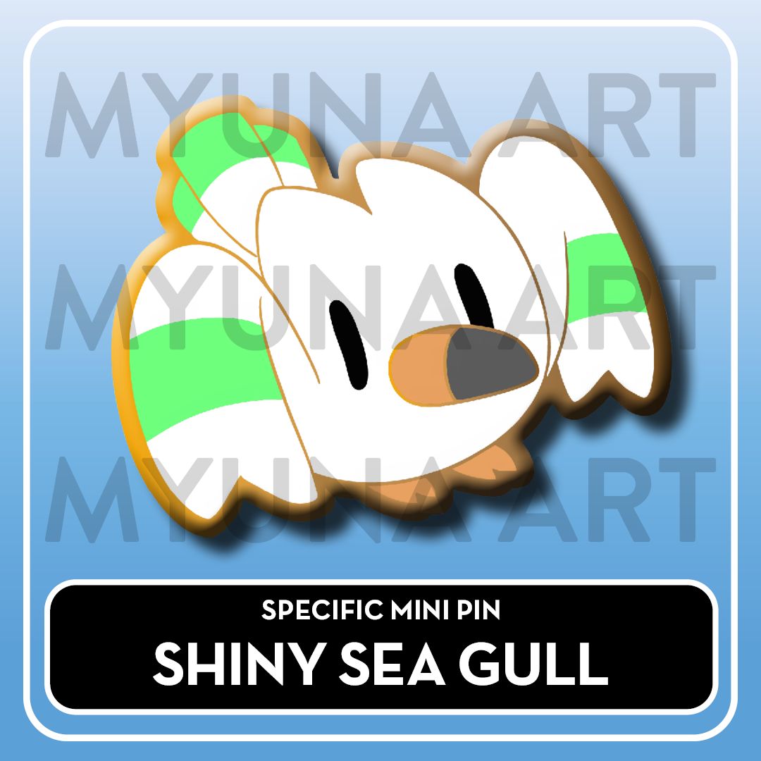 PREORDER Flying Type Friends - Myuna's Mystery Mix Gacha Mini Pins