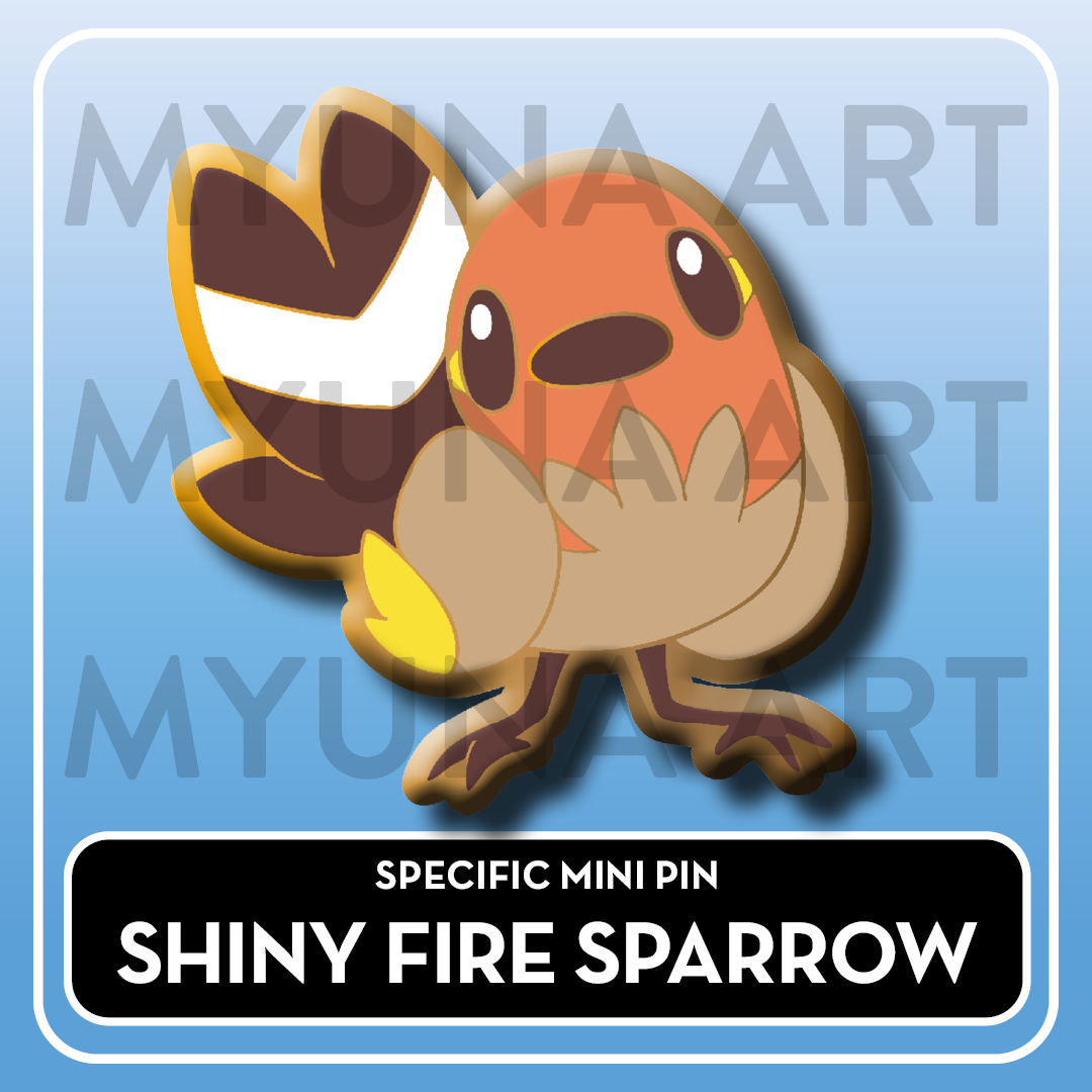 PREORDER Flying Type Friends - Myuna's Mystery Mix Gacha Mini Pins