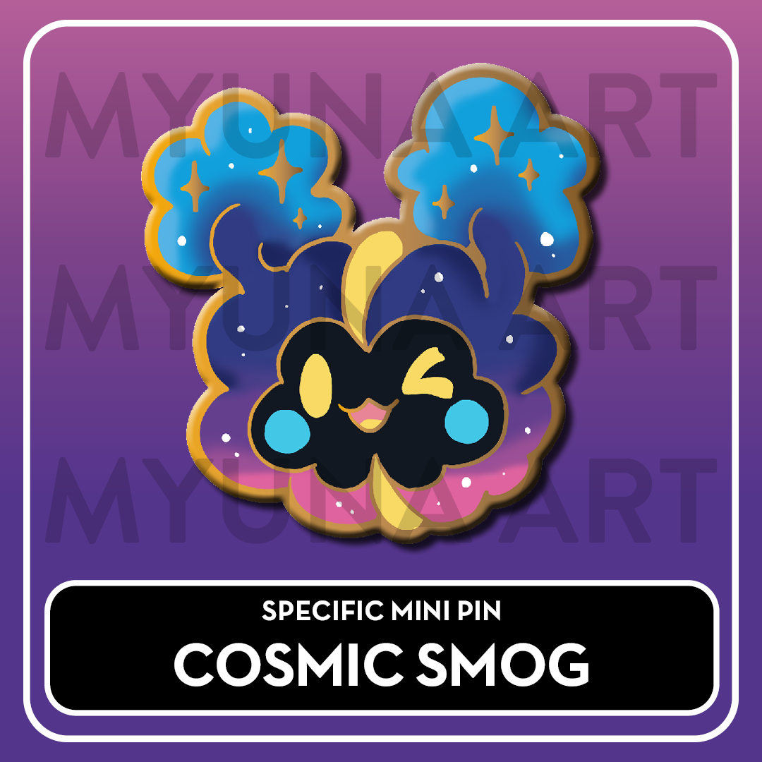 Psychic Type Friends - Myuna's Mystery Mix Gacha Mini Pins
