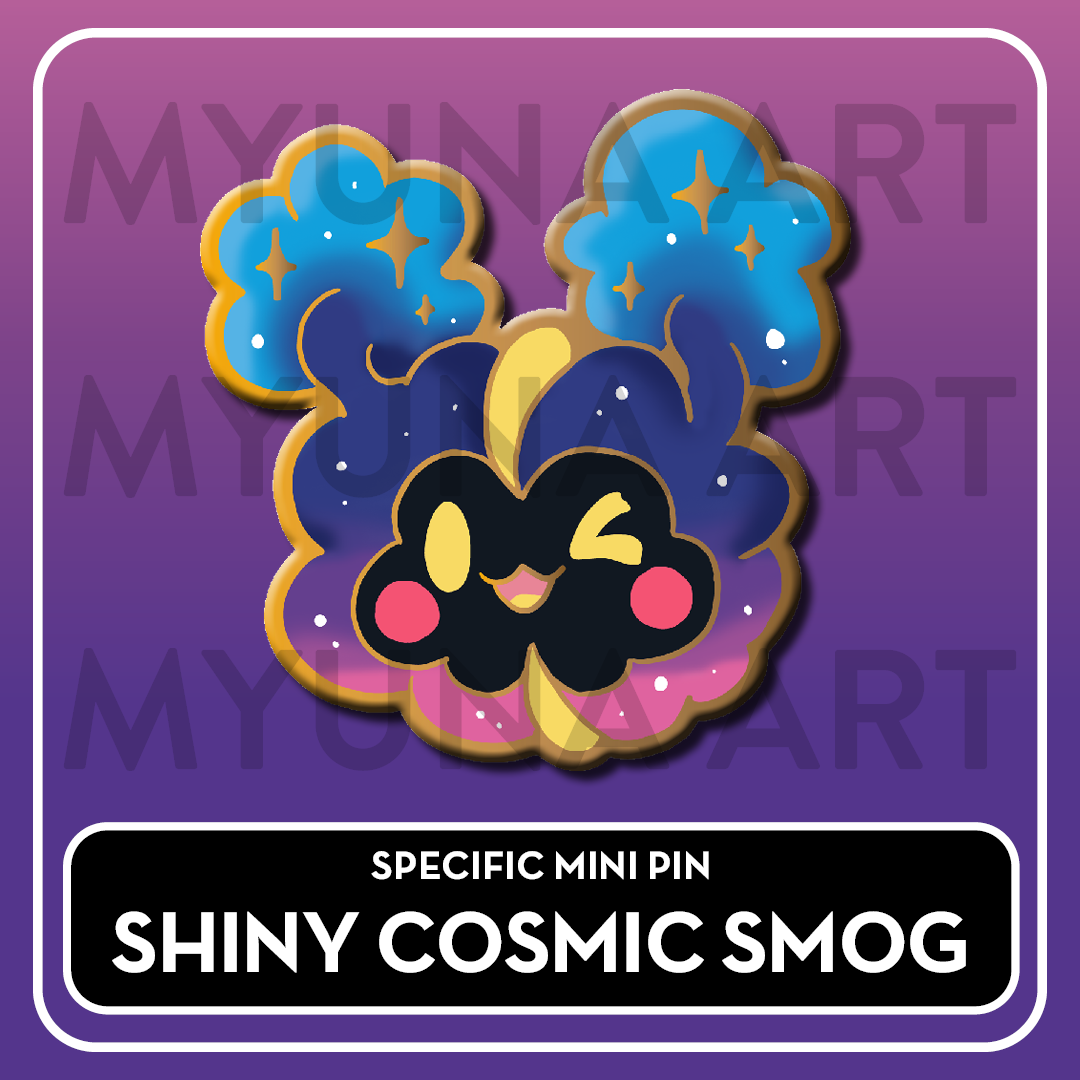 Psychic Type Friends - Myuna's Mystery Mix Gacha Mini Pins
