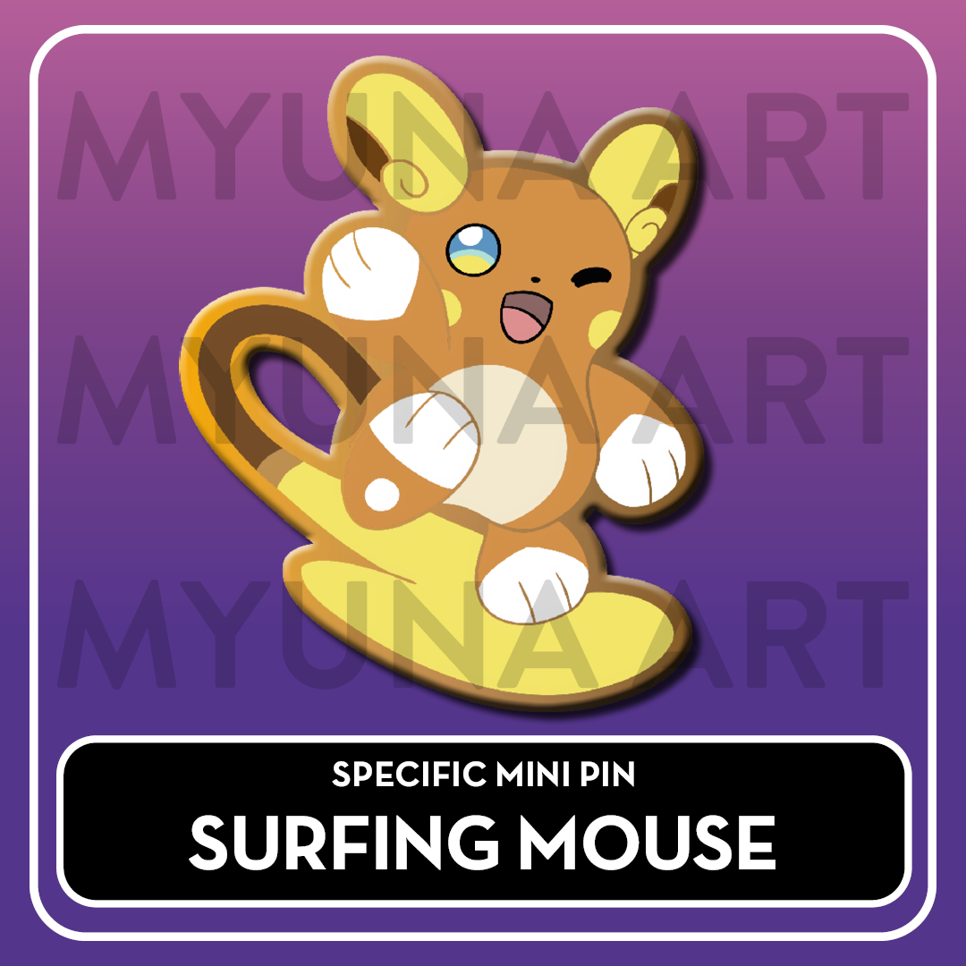 Psychic Type Friends - Myuna's Mystery Mix Gacha Mini Pins