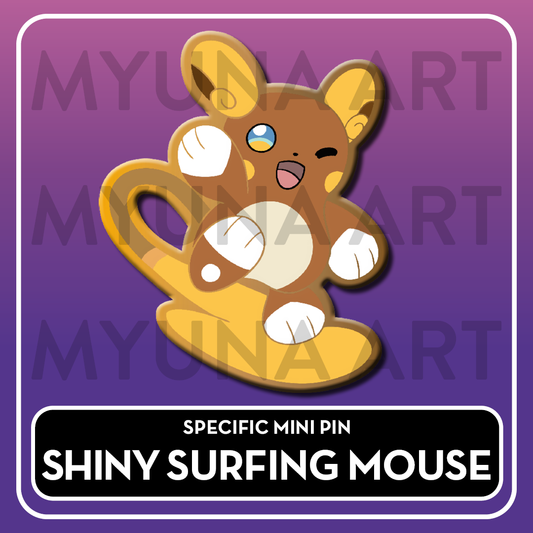 Psychic Type Friends - Myuna's Mystery Mix Gacha Mini Pins