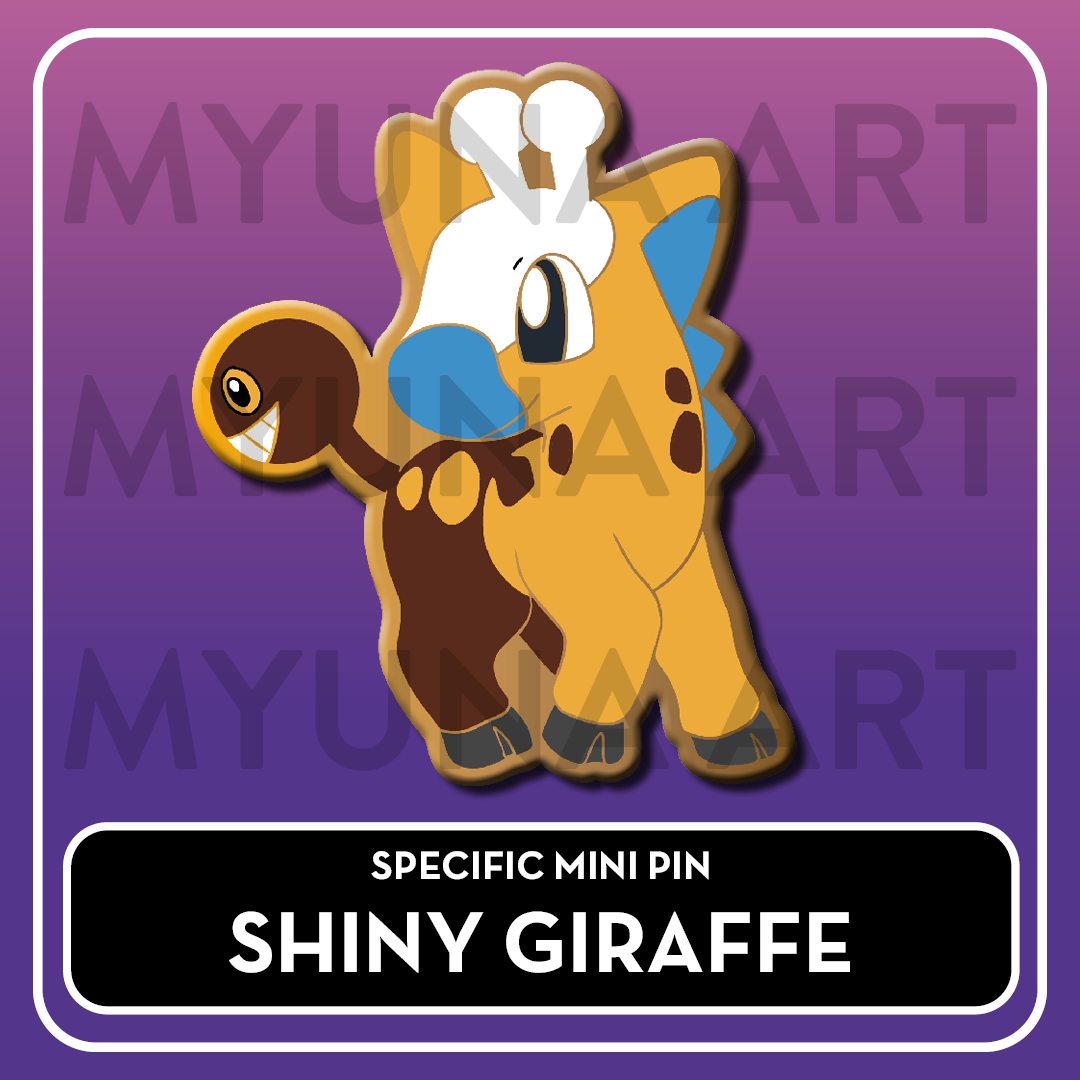 Psychic Type Friends - Myuna's Mystery Mix Gacha Mini Pins