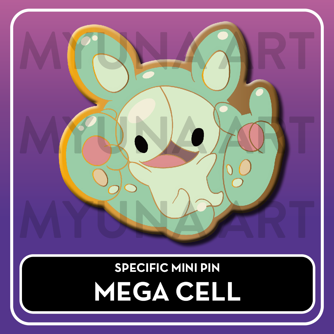 Psychic Type Friends - Myuna's Mystery Mix Gacha Mini Pins