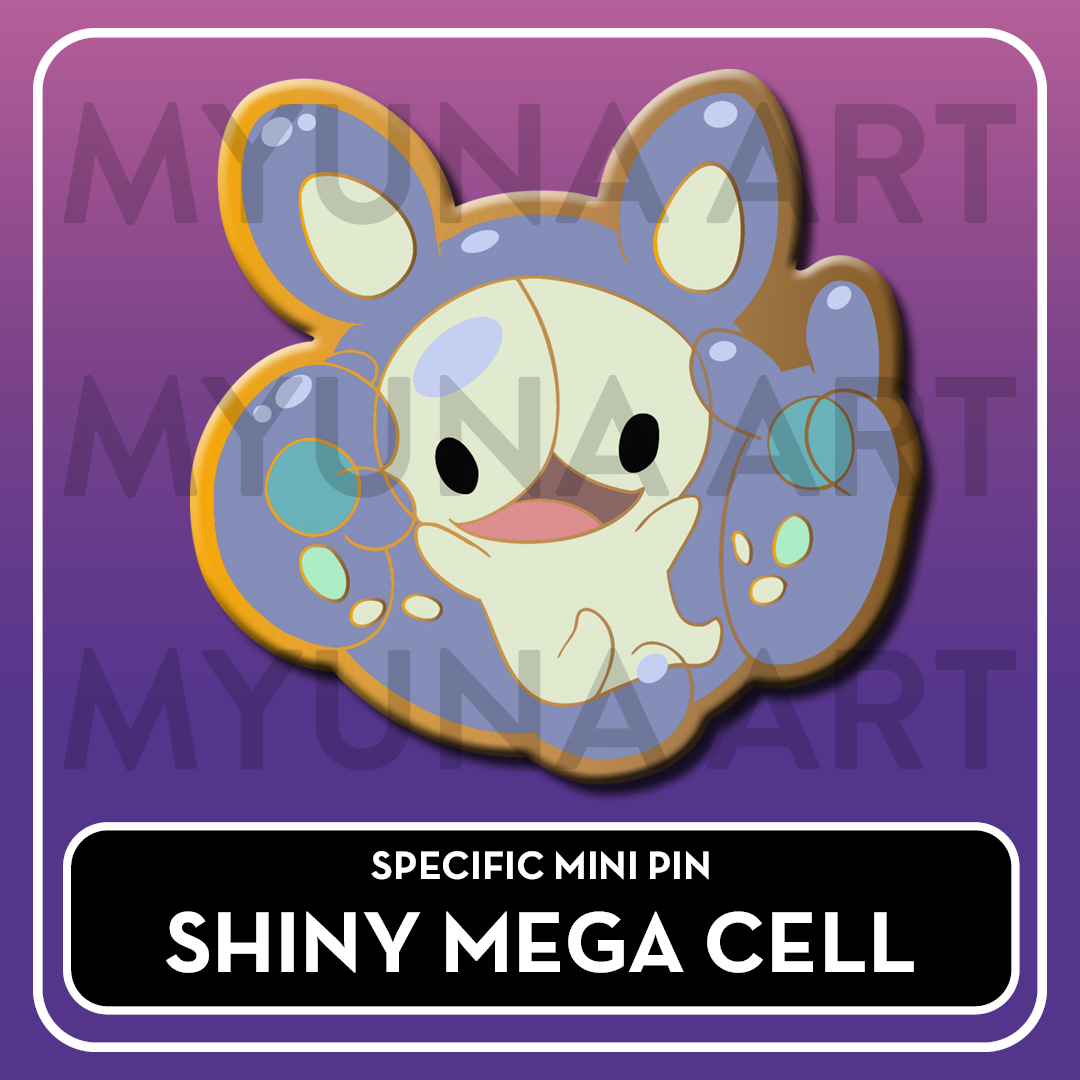 Psychic Type Friends - Myuna's Mystery Mix Gacha Mini Pins