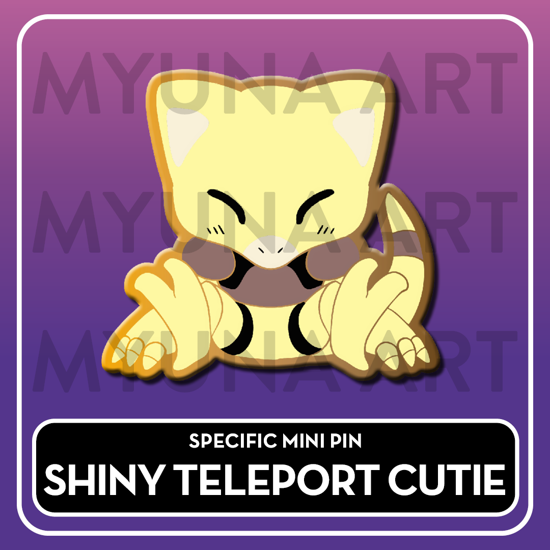 Psychic Type Friends - Myuna's Mystery Mix Gacha Mini Pins
