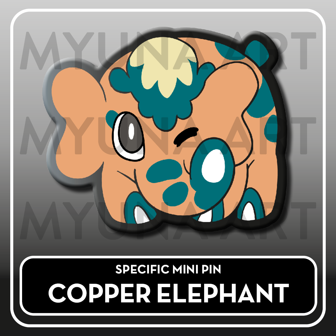 Steel Type Friends - Myuna's Mystery Mix Gacha Mini Pins