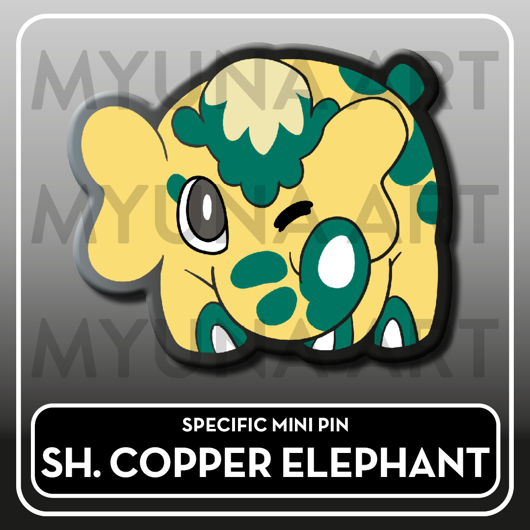 Steel Type Friends - Myuna's Mystery Mix Gacha Mini Pins