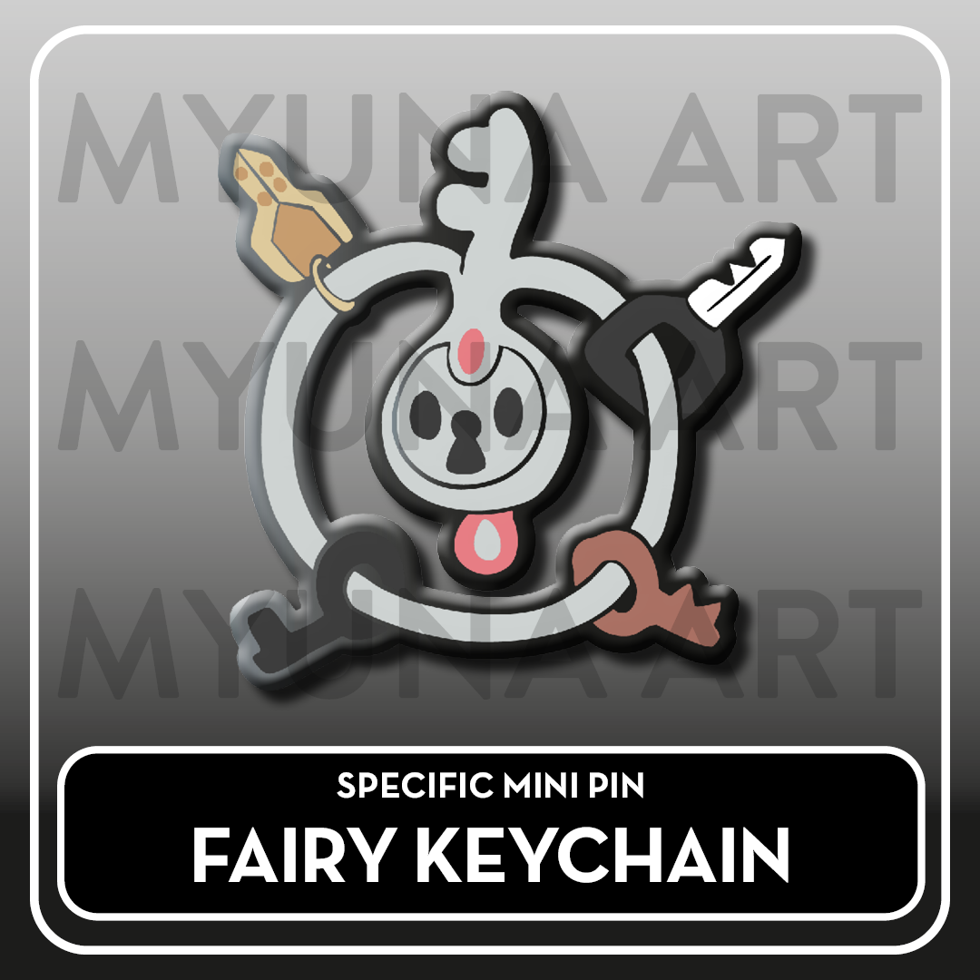 Steel Type Friends - Myuna's Mystery Mix Gacha Mini Pins