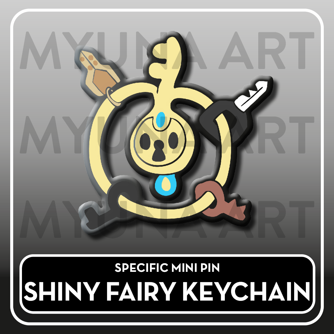 Steel Type Friends - Myuna's Mystery Mix Gacha Mini Pins