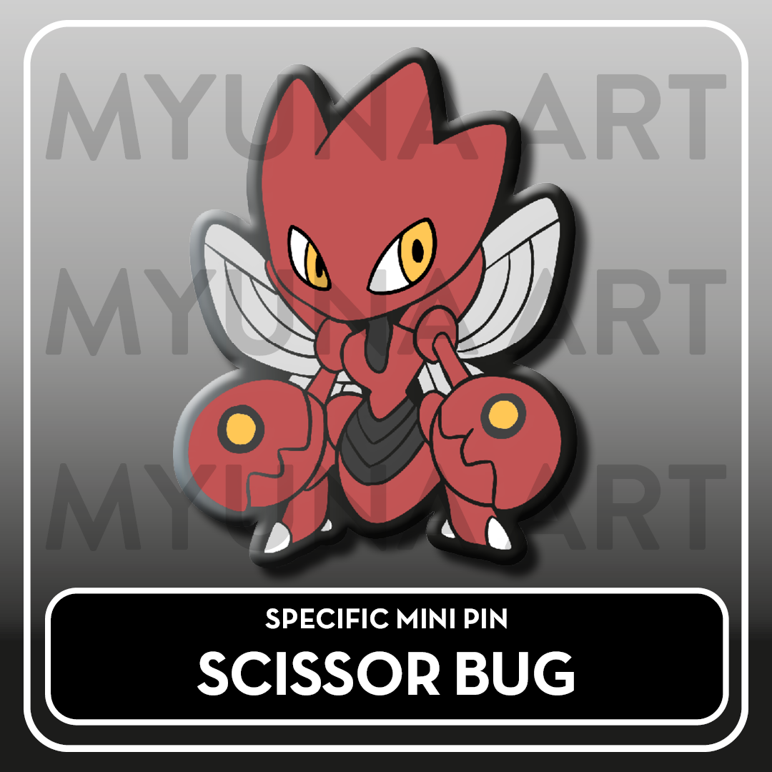 Steel Type Friends - Myuna's Mystery Mix Gacha Mini Pins