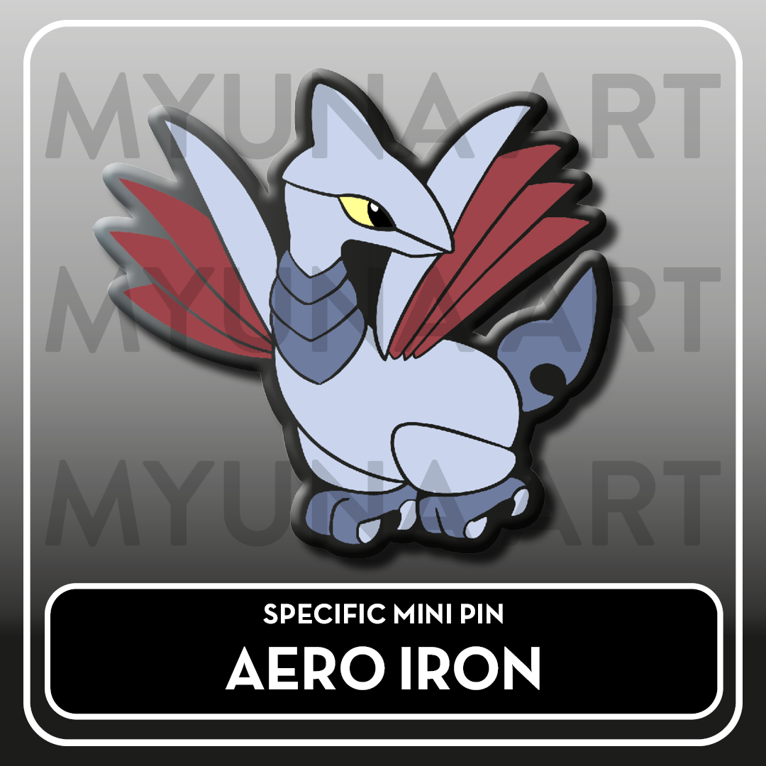 Steel Type Friends - Myuna's Mystery Mix Gacha Mini Pins